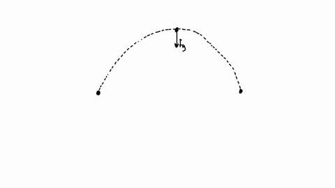 at-the-highest-point-on-the-path-of-a-projectile-its-vertical-acceleration