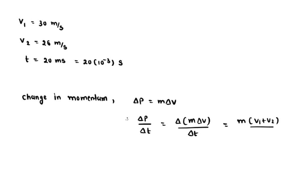 SOLVED 'A racquetball strikes wall with a speed of 30 m/s and rebounds
