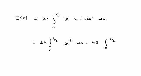 consider-two-continuous-random-variables-x-and-y-with-joint-pdf-fxy-24x-for-0x05-and-0y1-2x-b-estimate-the-marginal-density-of-y-and-find-ey-99462