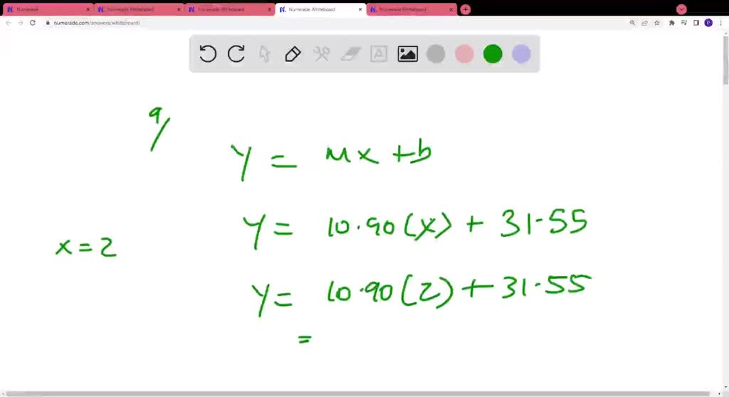 solved-a-collection-of-paired-data-consists-of-the-number-of-years