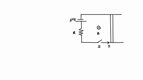 R Bar VB B out of page u V induced VB = 12V R = 6 ? L = 2m u...