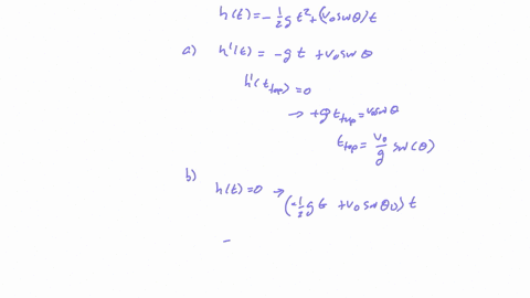 a-projectile-is-launched-with-an-initial-speed-vo-at-an-angle-here-0-0-5-the-height-as-a-function-of-time-ht-is-shown-in-graph-below_-the-equation-for-ht-ht-29t2-vo-sin-0-here-g-is-constant-11186