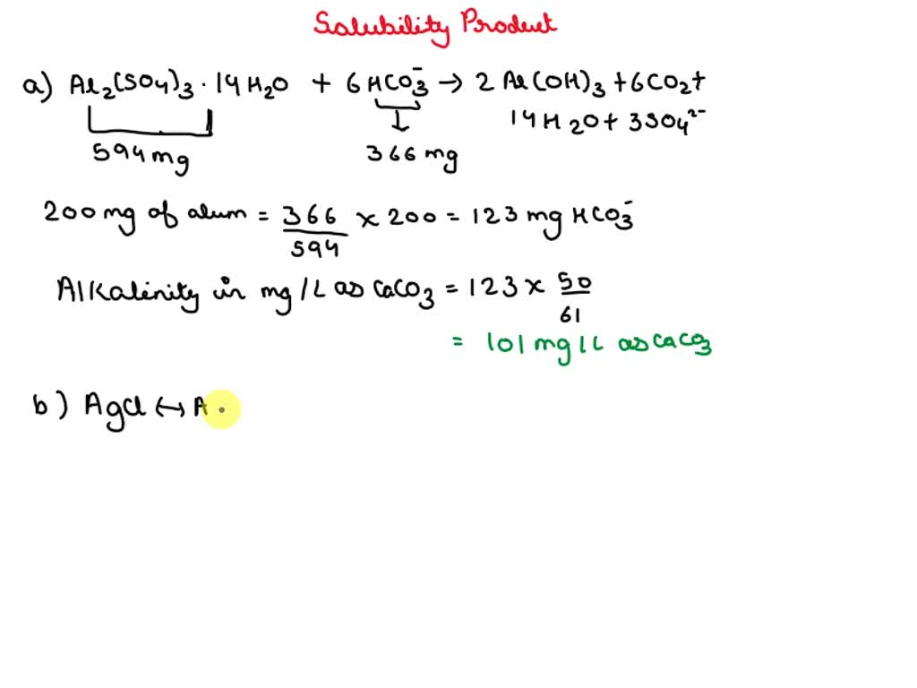 SOLVED If 200 mg/L of alum is to be added to achieve complete
