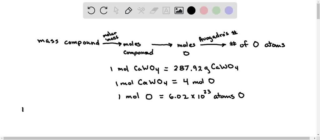 SOLVED: Calculate the number of oxygen atoms in a 110.0g sample of ...