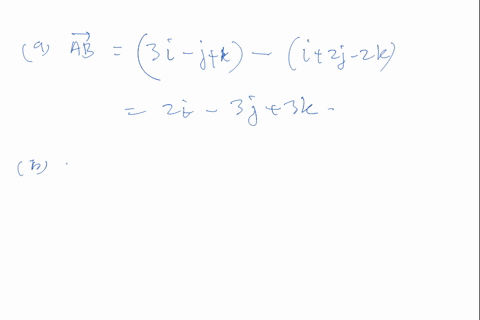 position-vectors-of-points-b-and-care-ai2j-2k-b-3i-jk-and-9-2i-3k-respectively-find-ab-and-ac-b-the-vector-resolute-of-ab-in-the-direction-of-ac-the-shortest-distance-from-b-to-line-ac-d-the-37486