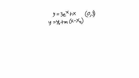 find-an-equation-of-the-tangent-line-to-the-curve-at-the-given-point-y-3ex-x-0-3-44946