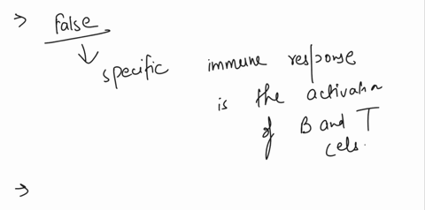 the-first-stage-of-a-specific-immune-response-is-the-activation-of-b-cells-and-t-cells-true-false-question-11-most-innate-immune-responses-rely-on-recognition-of-specific-antigens-pathogens-52495