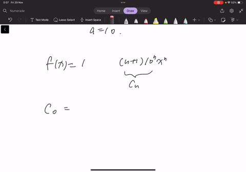 the-function-fxfrac101-10-x2-is-represented-as-a-power-series-fxsum_n0infty-c_n-xn-find-the-first-few-coefficients-in-the-power-series-beginarrayl-c_0square-c_1square-c_2square-c_3square-c_4square-end