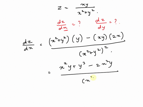 find-dzdx-and-dzdy-in-the-following-z-xy-x2-y2-15059