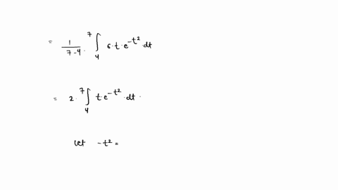 find-the-average-value-fave-of-the-function-f-on-the-given-interval-ft-6te-t2-4-7-21564