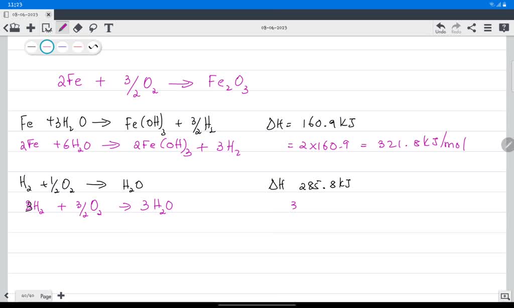SOLVED Use standard enthalpies of formation (AH; values) to calculate