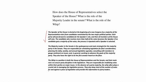 how-does-the-house-of-representatives-select-the-speaker-of-the-house-what-is-the-role-of-the-majority-leader-in-the-senate-what-is-the-role-of-the-whip