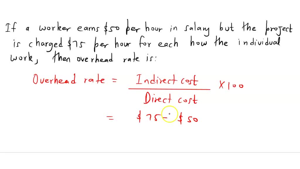 Assume that overhead is charged on a flat-rate basis. Each member of ...