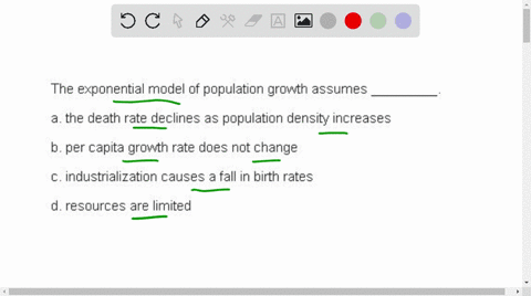 the-exponential-model-of-population-growth-assumes-__________-a-the-death-rate-declines-as-populatio-53962