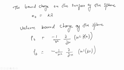 problem-410-a-sphere-of-radius-r-carries-a-polarization-pr-kr-where-k-is-a-constant-and-r-is-the-vector-from-the-center-a-calculate-the-bound-charges-ob-and-pb-_-6-find-the-field-inside-and-48179