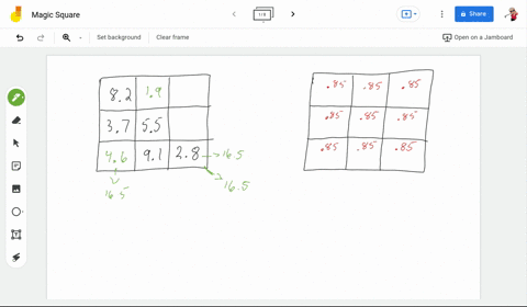 a-complete-the-following-magic-square-that-is-make-the-sum-of-every-row-column-and-diagonal-the-same-82-37-55-9-28-b-if-each-cell-of-the-magic-square-has-085-added-to-it-is-the-square-still-77326