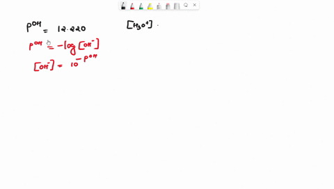 what-is-the-hydronium-ion-concentration-in-an-aqueous-hydroiodic-acid-solution-that-has-a-poh-of-12220-h3o-______-m-36274