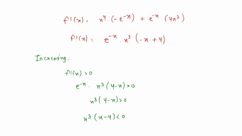 fx-x4e-x-a-find-the-intervals-on-which-f-is-increasing-or-decreasing-b-find-the-local-maximum-and-minimum-values-of-f-c-find-the-intervals-of-concavity-and-the-inflection-points-55398