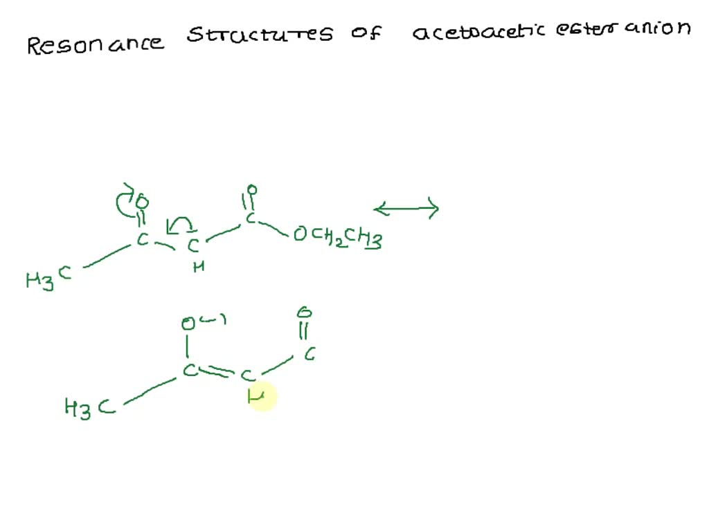 SOLVED (4 pts) Circle the protons that are the most acidic in the acetoacetic ester molecule
