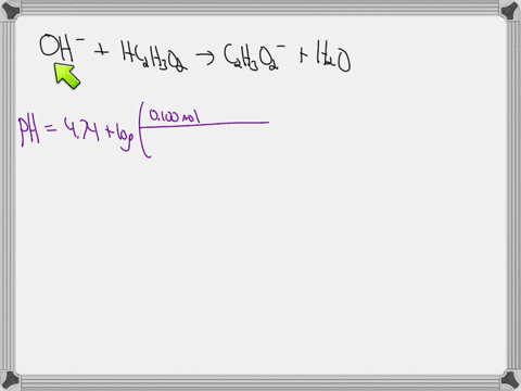 a-0100-l-buffer-solution-contains-0100-mol-hc2h3o2-and-0100-mol-nac2h3o2-the-value-of-ka-for-hc2h3o2-is-18-105-because-the-initial-amounts-of-acid-and-conjugate-base-are-equal-the-ph-of-the-15206