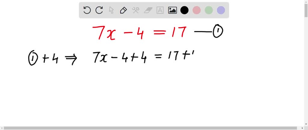 SOLVED Seven More Than Four Times A Number Is That Number Increased By 