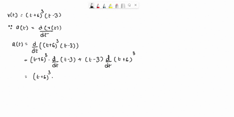 for-time-t0-the-velocity-of-a-particle-moving-along-the-x-axis-is-given-by-vtt63t3-at-what-time-t-does-the-acceleration-of-the-particle-must-have-a-negative-value-19876