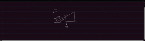 a-48-kg-skier-skis-directly-down-a-frictionless-slope-angled-at-14-to-the-horizontal-choose-the-positive-direction-of-the-x-axis-to-be-downhill-along-the-slope-a-wind-force-with-component-fx-44648