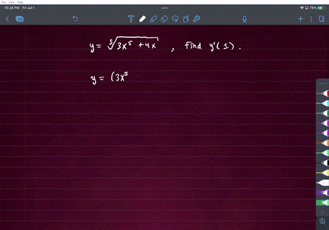 evaluate-the-derivative-of-the-function-y-3x4x-at-the-point-x-1-19-y4-sz-19-57-y-9-7-19-v-1-s7-19-y1-7-81268