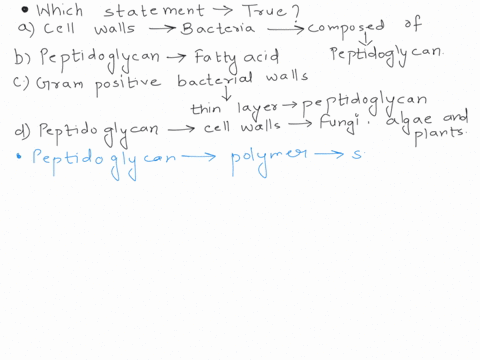 which-of-the-following-statements-is-true-a-the-cell-walls-of-bacteria-are-composed-of-peptidoglycan-87936