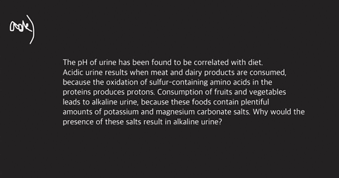 the-ph-of-urine-has-been-found-to-be-correlated-with-diet-acidic-urine-results-when-meat-and-dairy-products-are-consumed-because-the-oxidation-of-sulfur-containing-amino-acids-in-the-protein-40455