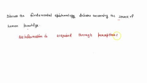 discuss-the-fundamental-epistemology-debates-concerning-the-source-of-human-knowledge-29702