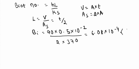 2a-40-cm-x-40-cm-copper-slab-of-5mm-thickness-is-at-a-uniform-temperature-of-250oc-the-slab-is-suddenly-cooled-to-30oc-by-quenching-in-a-liquid-at-25oc-find-the-time-after-which-the-slab-tem-45708