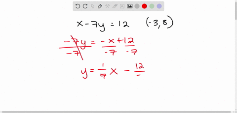 find-the-slope-intercept-equation-that-passes-through-38-and-is-perpendicular-to-the-line-with-the-equation-x-7y12-a-y17x-597-b-y-7x-13-c-y7x-29-d-y-17x-537-29785