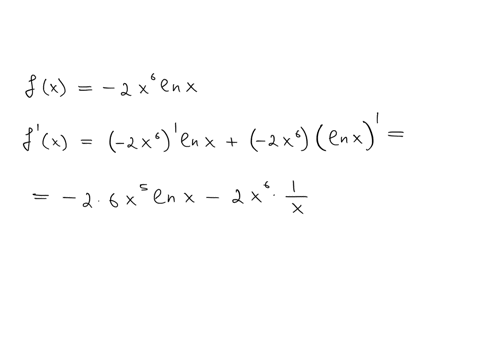 let-beginarrayl-fx-2-x6-ln-x-fprimexsquare-fprimelefte2rightsquare-endarray