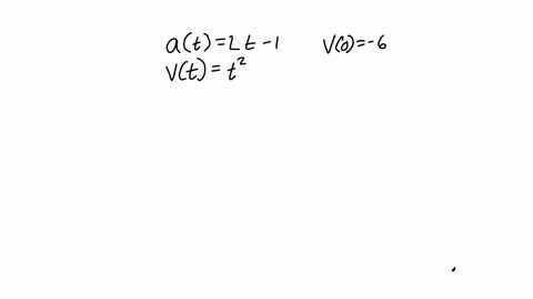 the-acceleration-function-in-ms2-and-the-initial-velocity-are-given-for-a-particle-moving-along-a-line-find-a-the-velocity-at-time-t-b-the-displacement-and-c-the-distance-traveled-by-the-par-10147