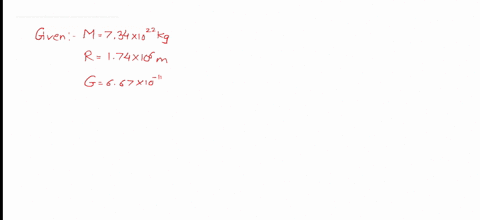 calculate-the-escape-velocity-on-the-surface-of-the-moon-given-the-mass-and-radius-of-the-moon-to-be-734-x-1022-kg-and-174-x-106-m-respectively
