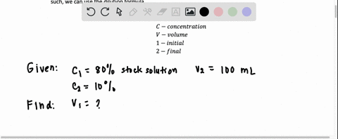 what-is-the-volume-of-a-80-stock-sulfosalicylic-acid-needed-to-prepare-100-ml-of-a-10-working-solution-a-technician-is-preparing-a-40-solution-what-volume-of-stock-solution-should-be-used-to-17789