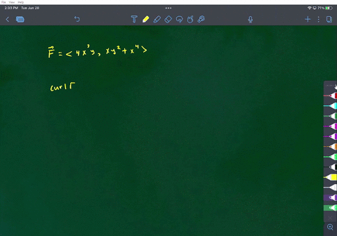 compute-the-two-dimensional-curl-of-mathbffleftlangle-4-x3-y-x-y2x4rightrangle-38176
