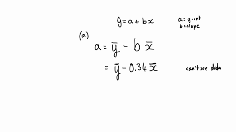 the-least-squares-regression-line-for-these-data-has-slope-of-approximately-034-answer-the-following-carry-your-intermediate-computations-to-at-east-four-decimal-places-and-round-your-answer-45506