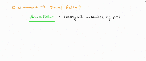 suppose-you-have-a-deoxyribonucleotide-of-atp-it-would-be-composed-of-an-adenine-base-attached-to-a-ribose-with-both-an-alpha-and-a-beta-phosphate-true-or-false-27965