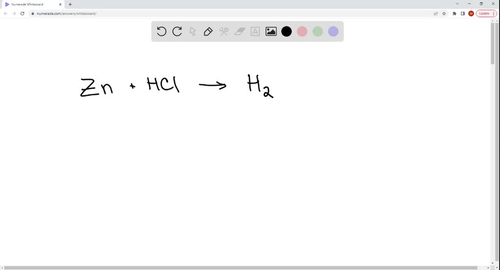 SOLVED Question 32 (1 point) A piece of mossy zinc is placed in