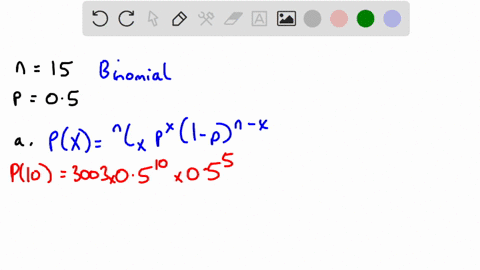 consider-a-binomial-experiment-with-15-trials-and-probability-050-of-success-on-a-single-trial-a-use-the-binomial-distribution-to-find-the-probability-of-exactly-10-successes-round-your-answ-12235