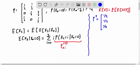 problem-1-a-markov-chain-xn-n-2-0-with-states-0-1-2-ie-n-012-has-the-transition-probability-matrix-pxo-1-find-ex-if-pxo-39378