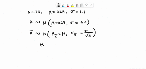 the-population-mean-and-standard-deviation-are-given-below-find-the-required-probability-and-determine-whether-the-given-sample-mean-would-be-considered-unusual-for-a-sample-of-n75-find-the-56472