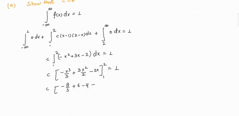 the-time-it-takes-for-a-student-to-finish-an-aptitude-test-in-hours-has-the-probability-density-function-fx-cx-12-x-for-1-x-2-0-otherwise-a-show-that-c-6-b-what-is-the-probability-that-a-stu-96776