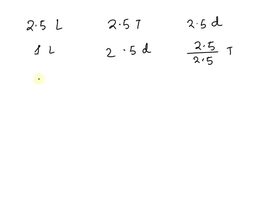 SOLVED If two and a half lumberjacks can cut down two and a half trees