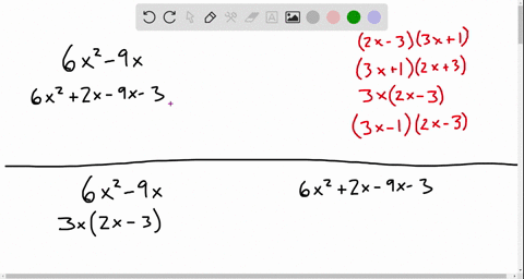 match-the-polynomial-on-the-left-with-the-appropriately-factored-expression-on-the-right-6x2-9x-2x-33x-6x2-2x-9x-3-3x-2x-3-3x2x-3-3x-42x-39905