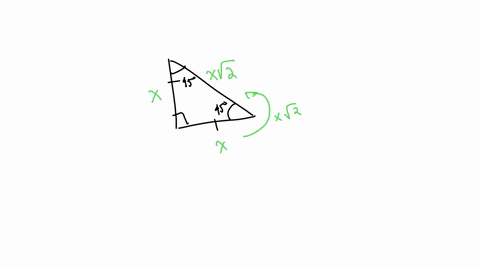 how-to-find-the-missing-sides-of-special-right-triangle-when-given-the-hypotenuse-45-45-90