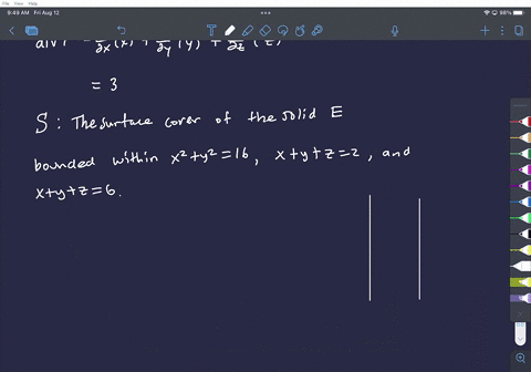 point-compute-the-flux-of-f-xi-yj-zk-through-the-curved-surface-of-the-cylinder-x2-y2-16-bounded-below-by-the-plane-x-y-z-2-above-by-the-plane-x-y-z-6-and-oriented-away-from-the-z-axis-flux-20718
