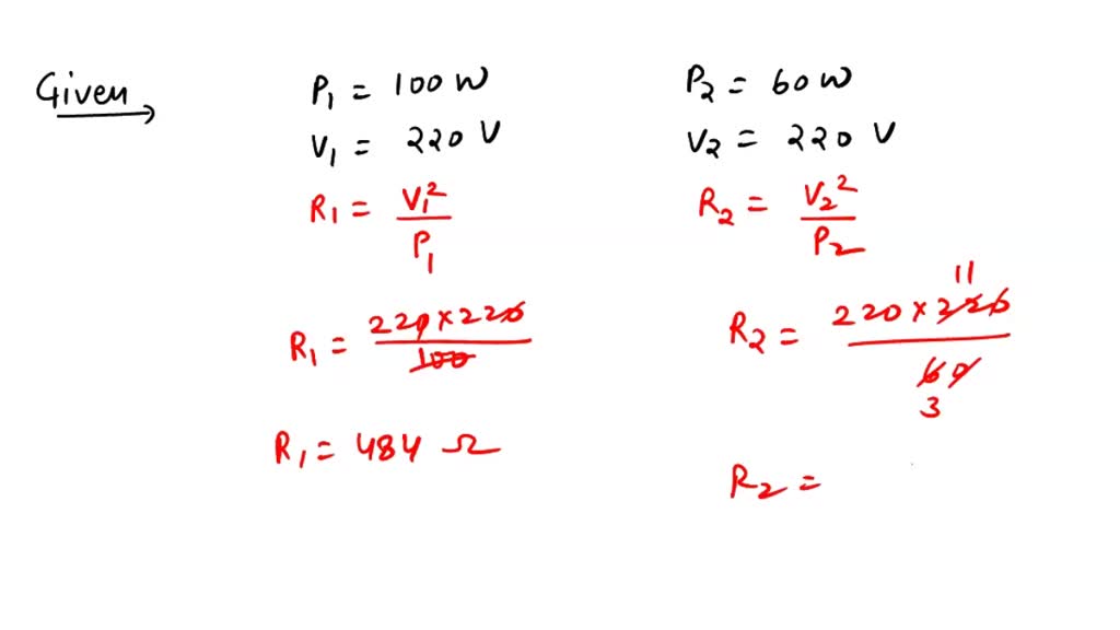 SOLVED: Find the electric current is drawn from the line if the supply ...